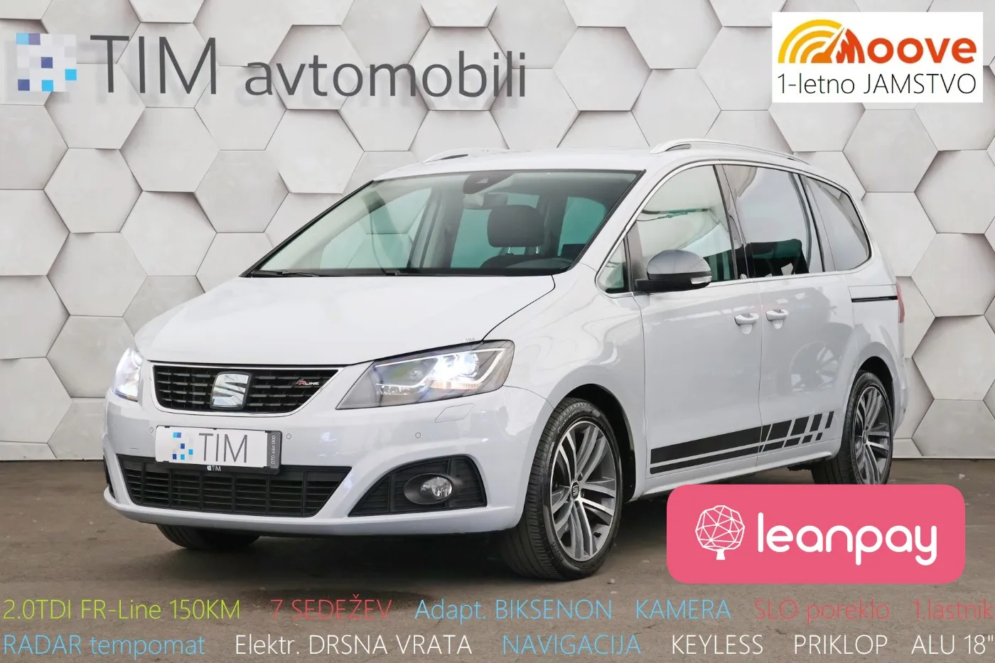 Zunanja slika - Seat Alhambra - 2.0 TDI FR-Line 150KM - 1