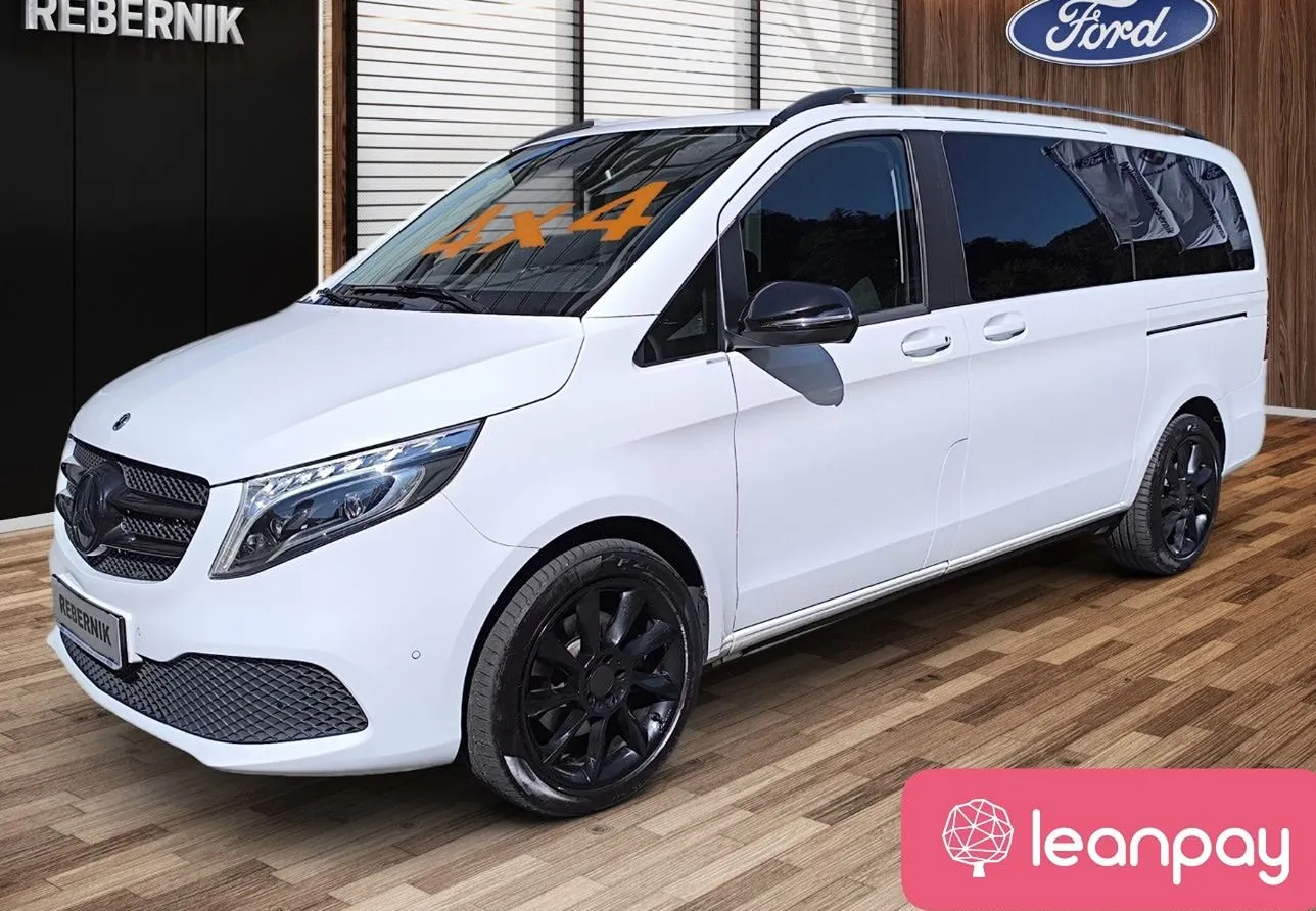 Zunanja slika - Mercedes-Benz V-Razred - V 300 d 4MATIC DOLGI Avt.-1LAST-VK-RADAR-BURMESTER - 1