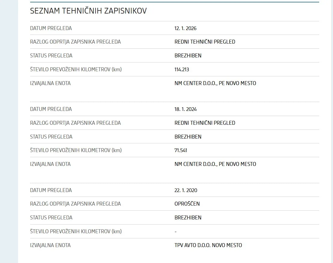 Servisna knjižica - Renault Kadjar - dCi 115 Limited - 19