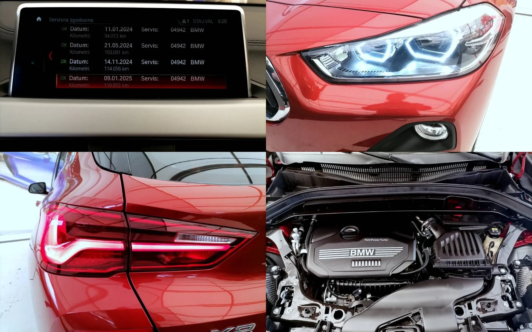 Notranja slika - BMW serija X2: - sDrive18i FULL LED AUTOMATIC NAVI KAMERA 1.LASTN - 11