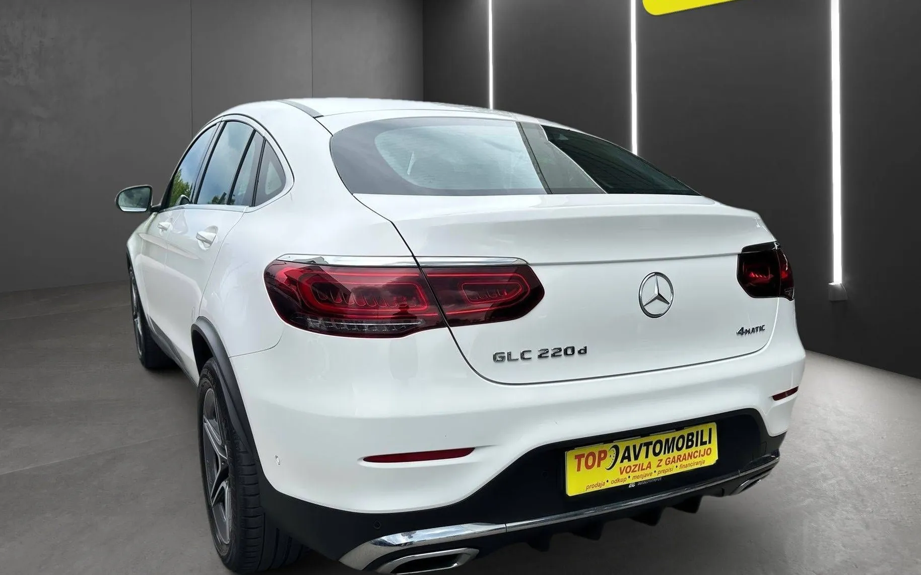 Zunanja slika - Mercedes-Benz GLC-Razred - GLC coupe 220d 4MATIC AMG LINE LED NAVI PDC KAMERA RADAR T - 6