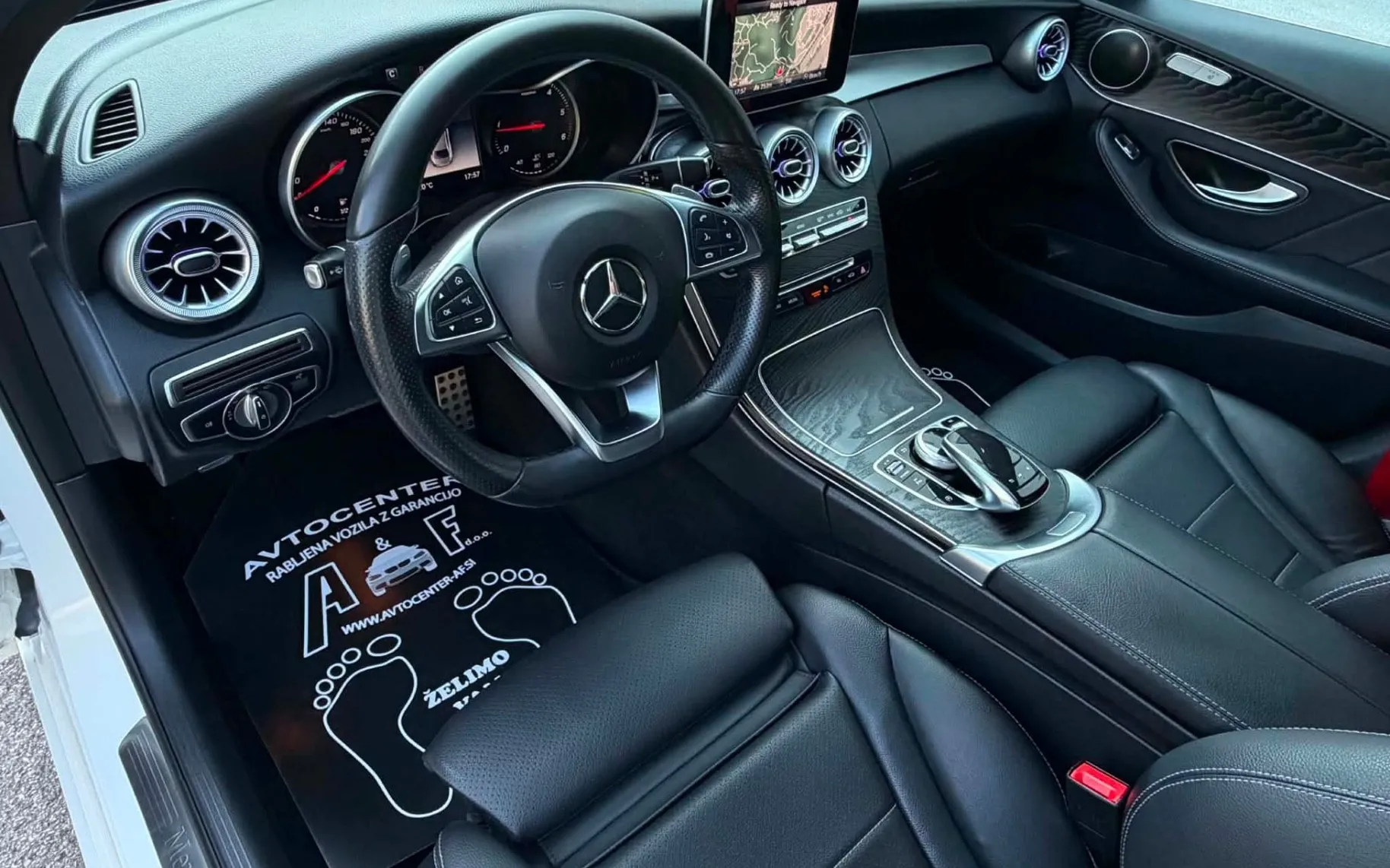 Notranja slika - Mercedes-Benz C-Razred - 250CDI-AUT-63 AMG LOOK-LIZING ZA TUJCE-FUL LED... - 8