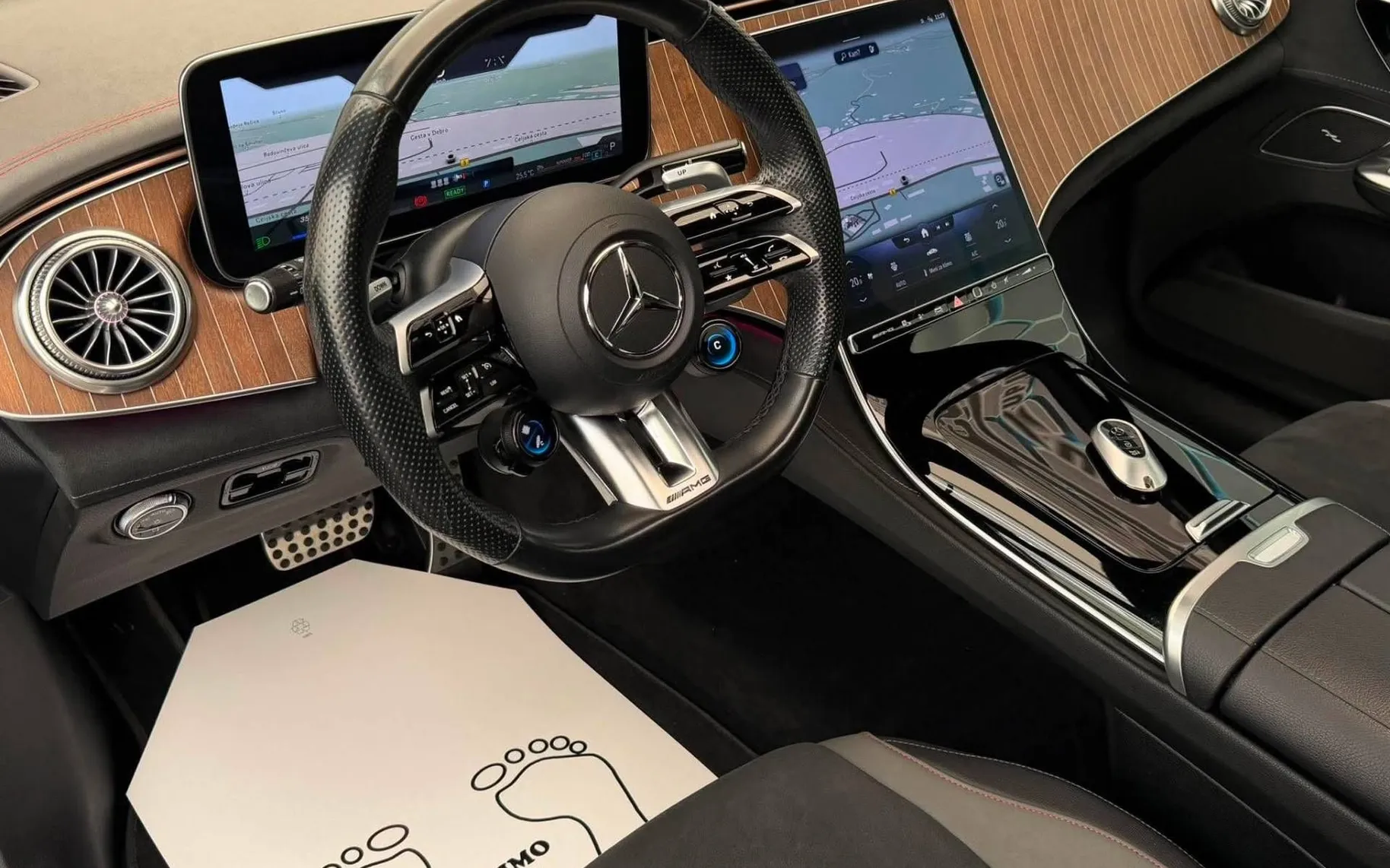 Notranja slika - Mercedes-Benz EQE - AMG 43 4MATIC•DIGITAL•PANO•ZRAČNO•KAMERA•VIRTUAL• - 8