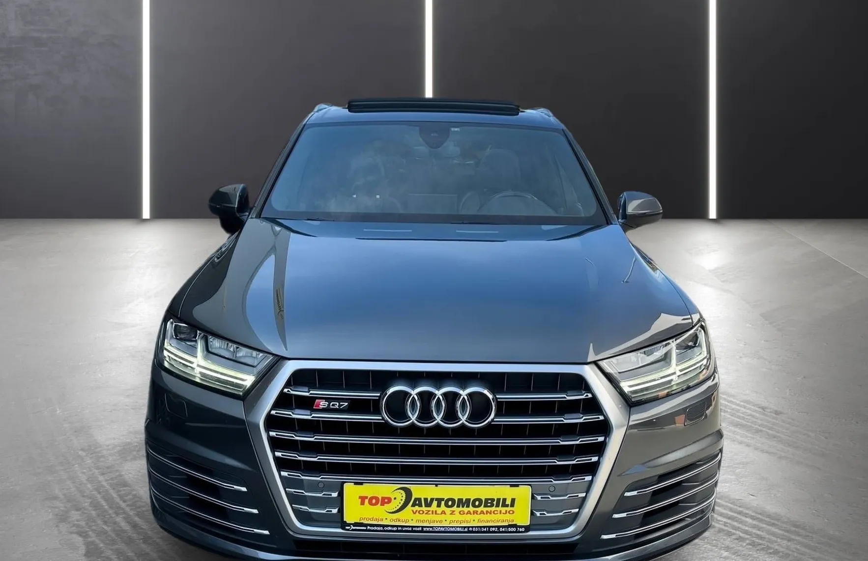 Zunanja slika - Audi SQ7 - 4.0 TDI Q. MATRIX PANO USNJE ZASLONI ZRAČNO KAME.. - 12
