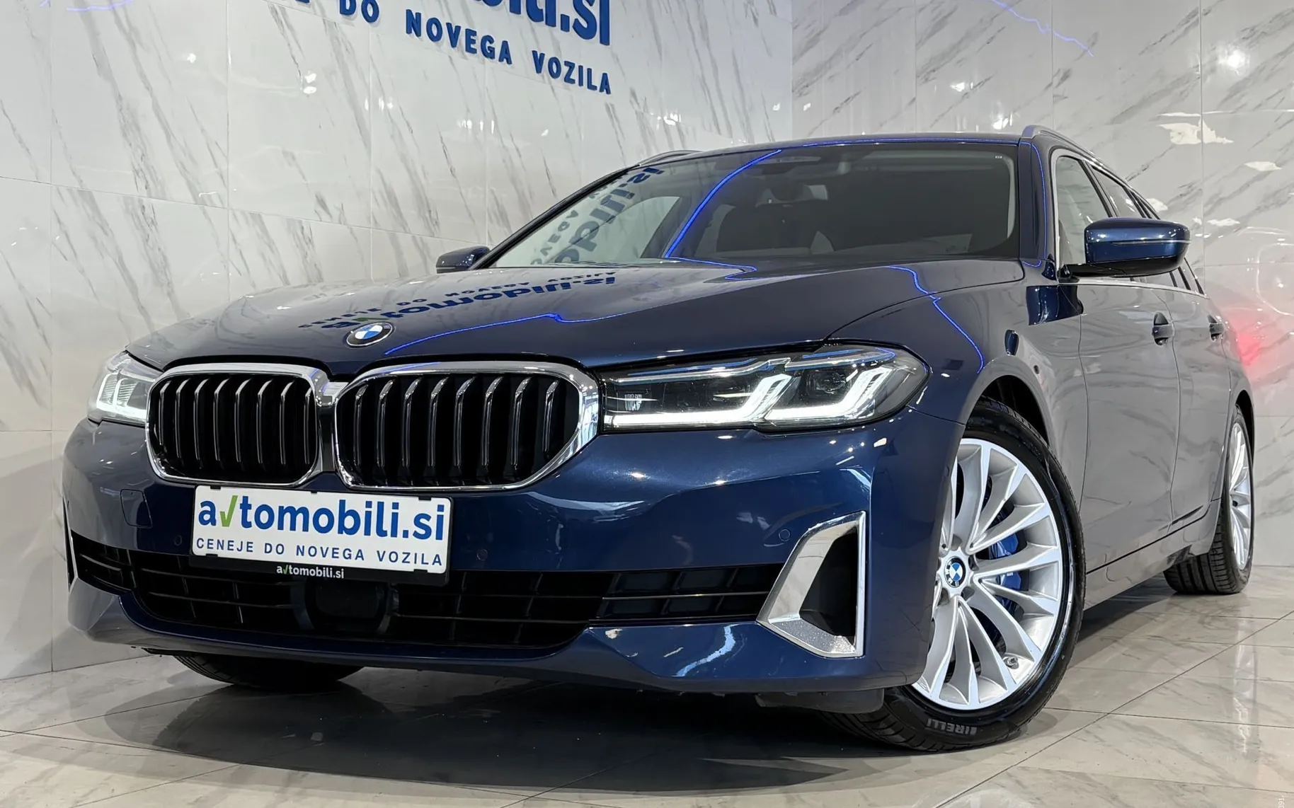 Zunanja slika - BMW serija 5 Touring: - 40d|xDrive|M|ACC|Laser|HUD|Kamera|TV|Gretje|Klju.. - 3