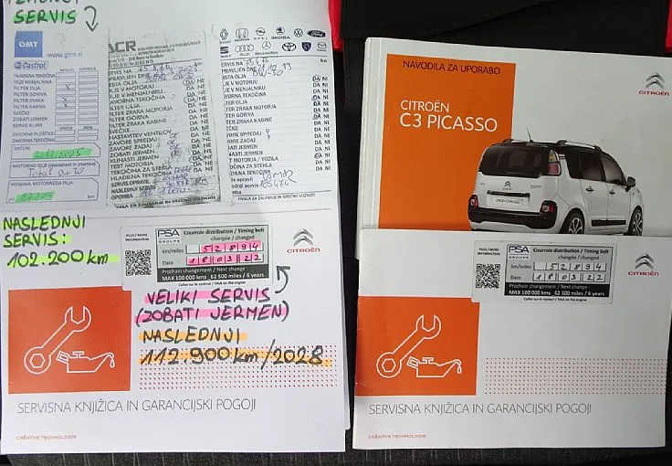 Zunanja slika - Citroën C3 Picasso - 1.2 Exclusive 1.LASTNIK VELIKI SERVIS FINANCIRANJE - 11