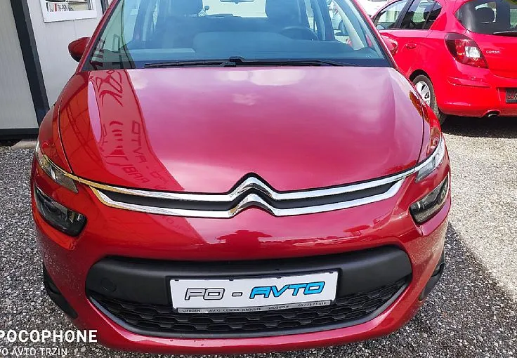 Zunanja slika - Citroën C4 - Picasso 1.6 HDi-AVT-F1-SLO-2.LASTNIK-VELIKI SERVIS-ODLIČEN - 2