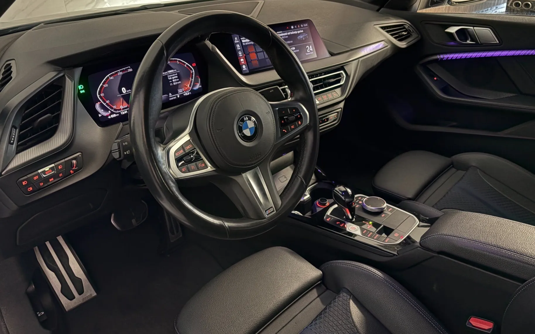 Notranja slika - BMW serija 2 Gran Coupe: - 218i |M|Laser|HUD|Temp.|Gretje|AmbientL|PDC|Navi - 8