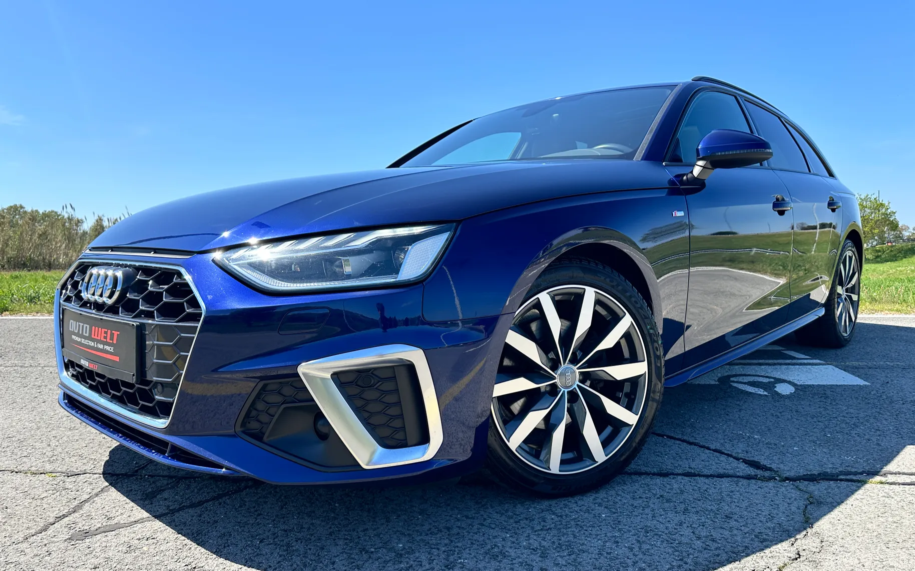 Zunanja slika - Audi A4 - Avant 35 TDI 2xS-LINE VIRTUAL-MATRIX-PANO-KAM-KLJUKA-B&O - 1