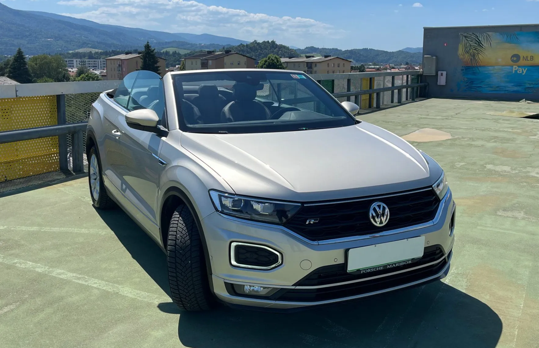 Zunanja slika - VW T-Roc - Cabriolet 1.5 TSI R-Line DSG. LED. NAVI. VZR. KAM. 2X PDC - 3