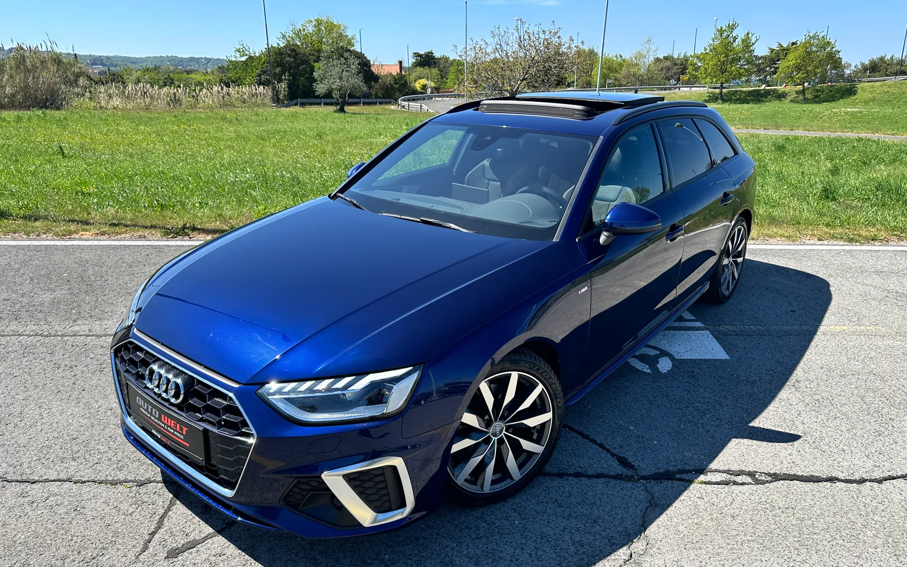 Zunanja slika - Audi A4 - Avant 35 TDI 2xS-LINE VIRTUAL-MATRIX-PANO-KAM-KLJUKA-B&O - 12