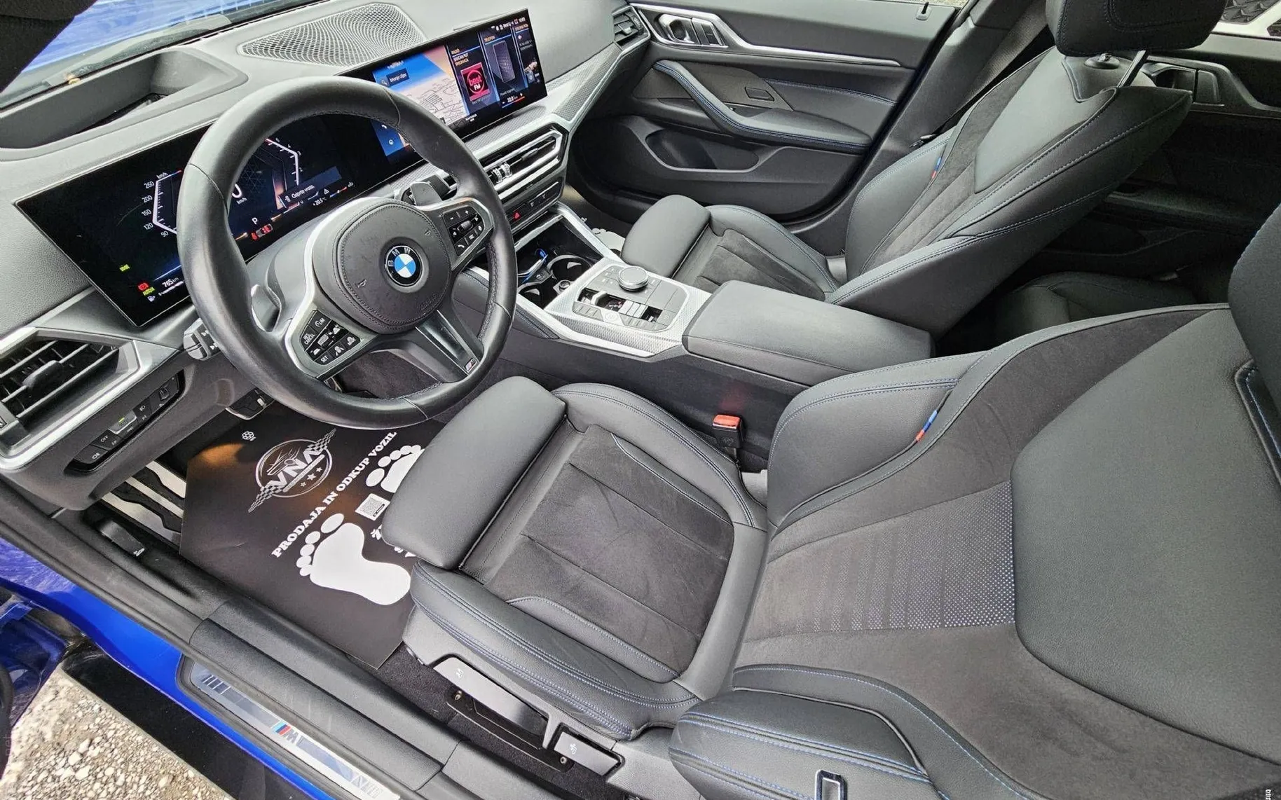 Notranja slika - BMW serija 4 Gran Coupe: - 420d xDrive M-OPTIC |VIRTUAL|NAVI|A19|RADAR|... - 7