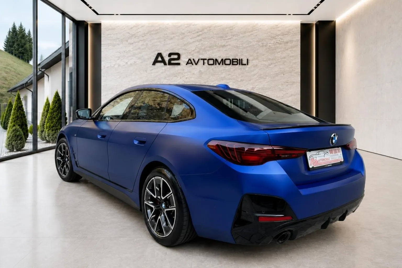 Notranja slika - BMW serija 4 Gran Coupe: - 420d xDrive M.PRO-PERFORMANCE SEDEŽI-MAT-HARMAN- - 10