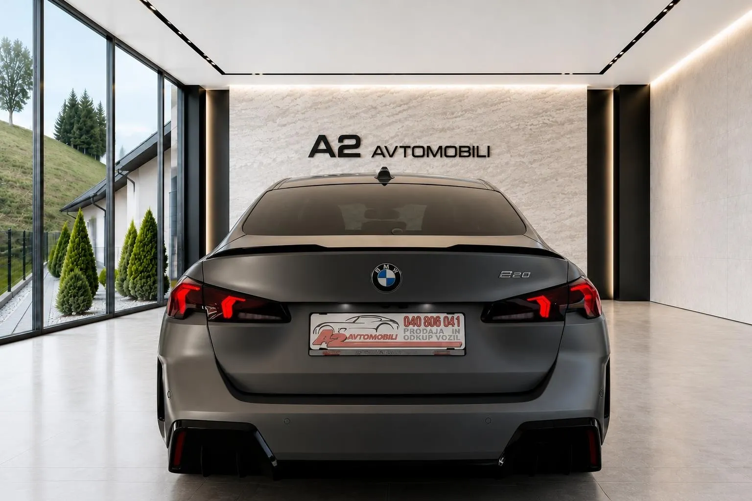 Notranja slika - BMW serija 2 Gran Coupe: - 220i M-PRO PAKET-KAMERA360-LED-HARMAN-HEAD UP- - 8