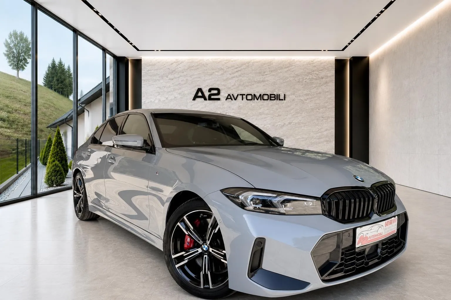 Notranja slika - BMW serija 3: - 320d xD M PRO PAKET-HEAD UP-KAMERA360-NAVI-ACC- - 7