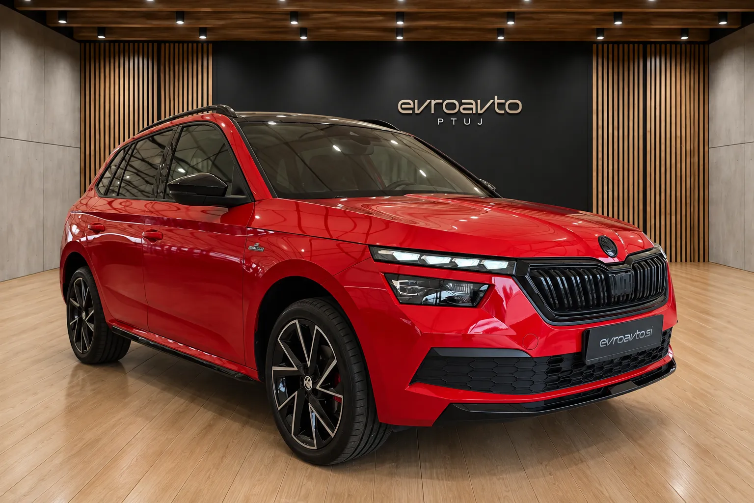 Zunanja slika - Škoda Kamiq - 1.0 TSI Monte Carlo-1 Lastnik-SLO-Dod.kolesa zimsk - 3