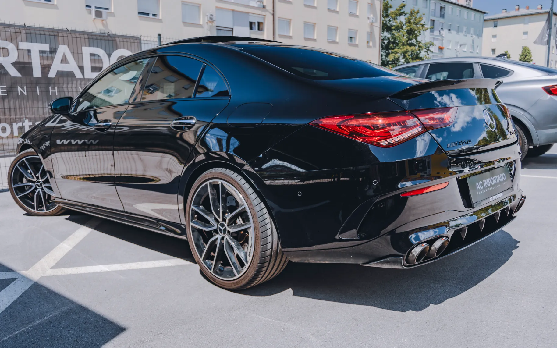 Zunanja slika - Mercedes-Benz CLA-Razred - CLA 35 AMG 4MATIC Akrapovič-NIGHT-ACC-SLOVENSKI - 6
