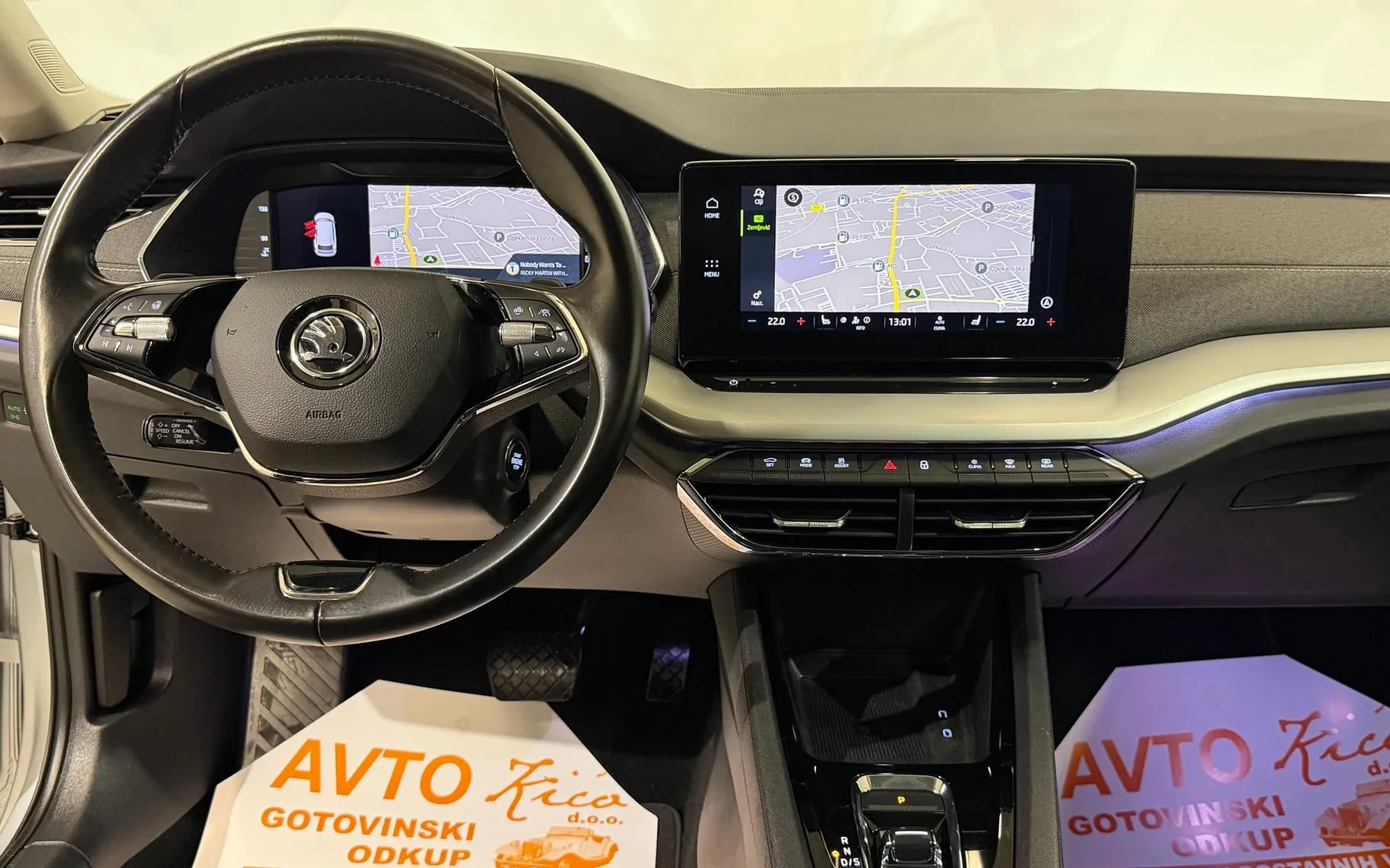 Notranja slika - Škoda Octavia - 2.0 TDI-VIRTUAL-ACC-DSG-110KW-LED-MRTVI KOT-NAVI - 10
