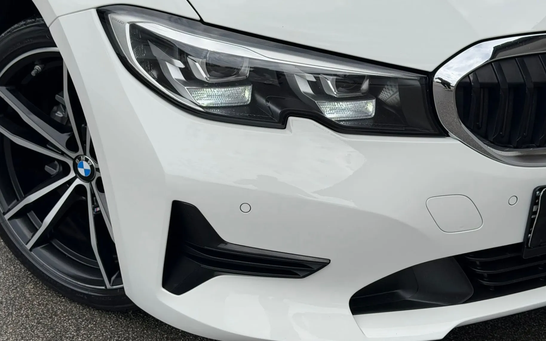 Zunanja slika - BMW Serija 3 - : 318d-AUT-LED-100.000km-LIZING ZA TUJCE-NAVI- - 8