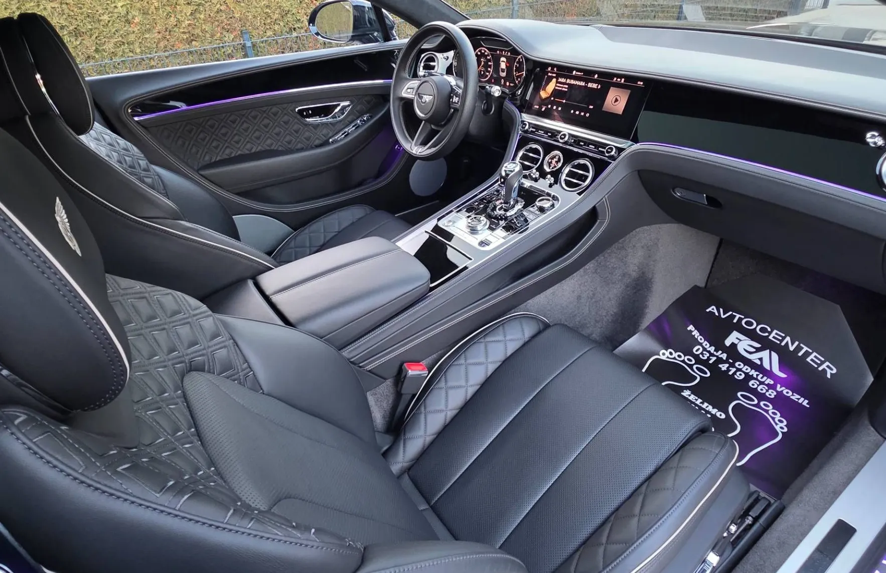 Zunanja slika - Bentley Continental - GT-V8-BLACK EDITION-KOT NOV-MAX OPREMA-1 LASTNIK - 14