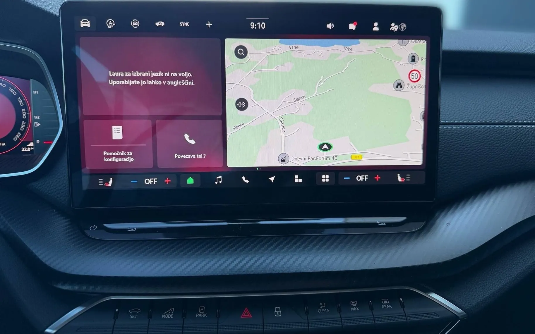 Notranja slika - Škoda Octavia - Combi 2.0 TDI Family Sportline DSG... - 9