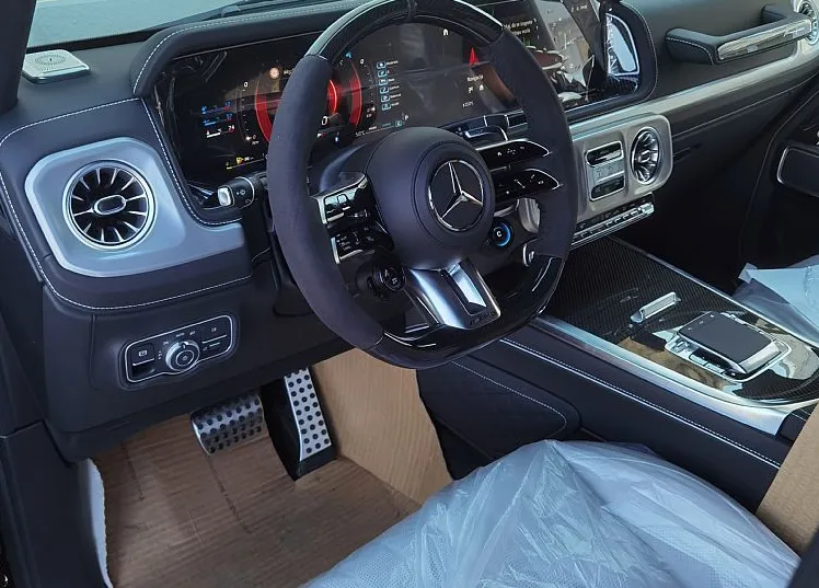 Zunanja slika - Mercedes-Benz G-Razred - 63 AMG V8 SUPERIOR•HLAJ-SED•KEYLESS•2X-TV•360•22C• - 5
