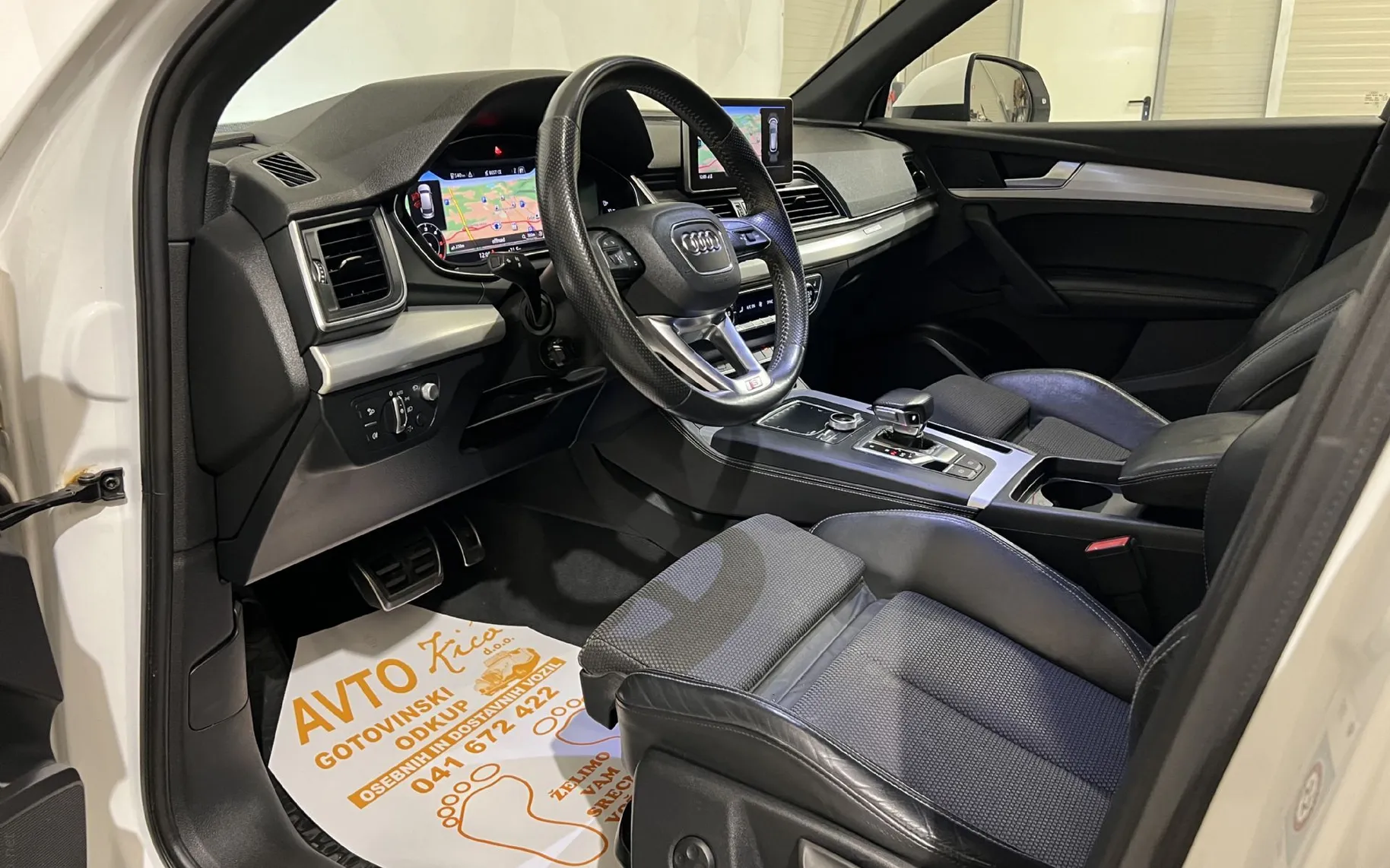 Notranja slika - Audi Q5 - 40 TDI-QUATTRO-S-LINE-VIRTUAL-S-TRONIC-HEAD UP-N.. - 9