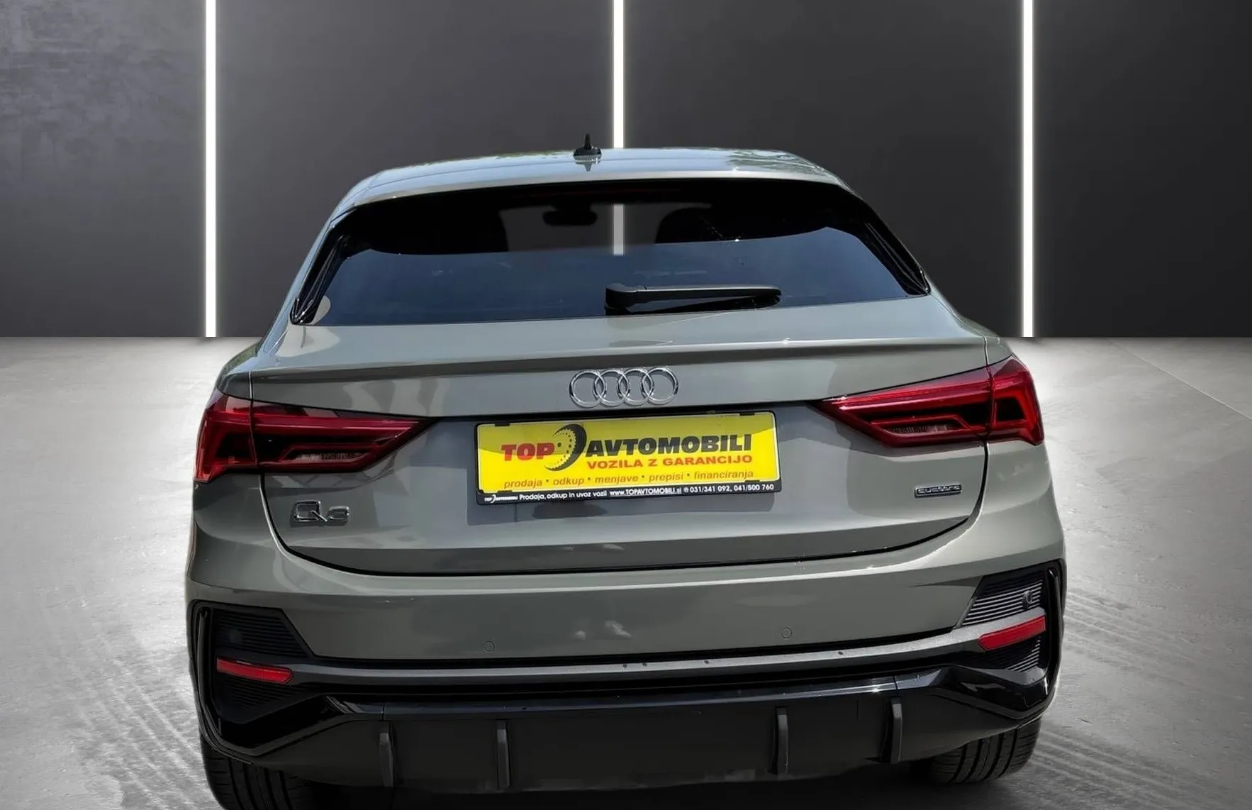 Zunanja slika - Audi Q3 - Sportback 40 TDI quattro S tronic  S Line 20 COL USNJE RAD - 5