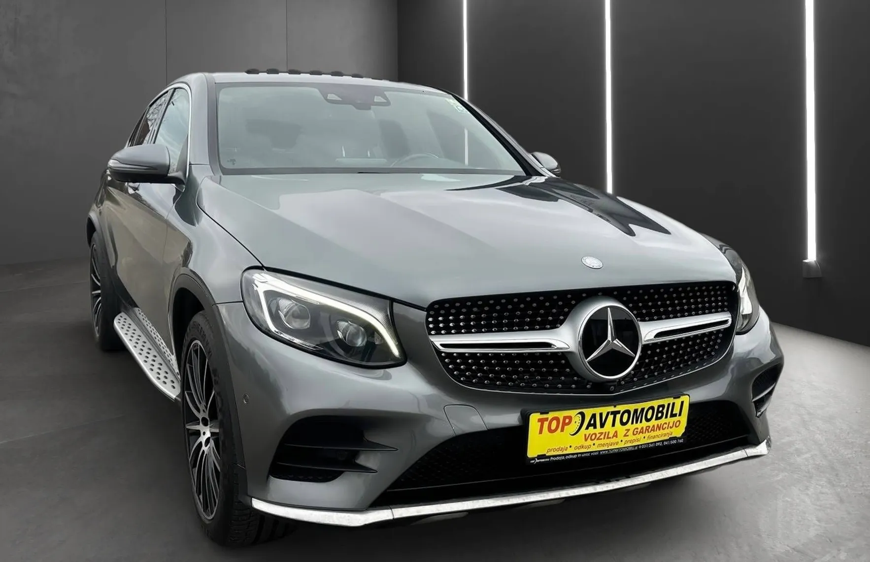 Zunanja slika - Mercedes-Benz GLC-Razred - GLC coupe 250 4-MATIC AMG LINE ZRAČNO ACC 360°KAM LINE ASI.. - 11