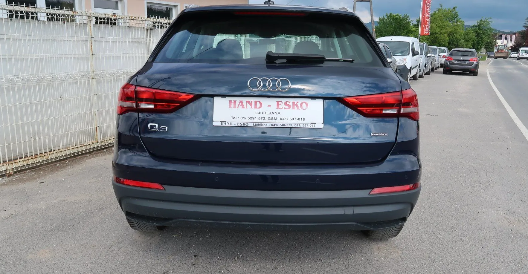 Zunanja slika - Audi Q3 - 40 TDI quattro S tronic 140  190 -NAVI-ALU-VIRTUAL - 4