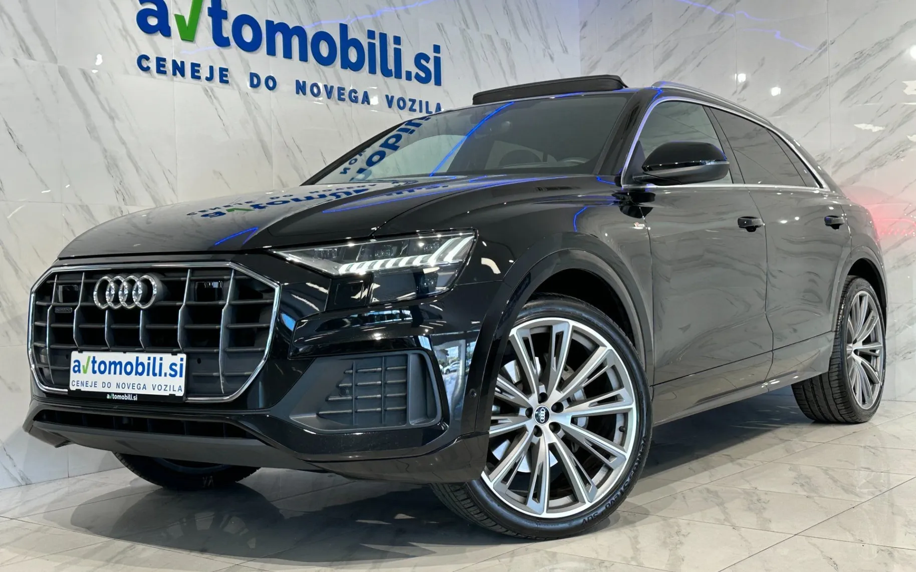 Zunanja slika - Audi Q8 - 50TDI|Quattro|S-Line|Matrix|Pano|Zračno|ACC|23Col. - 1