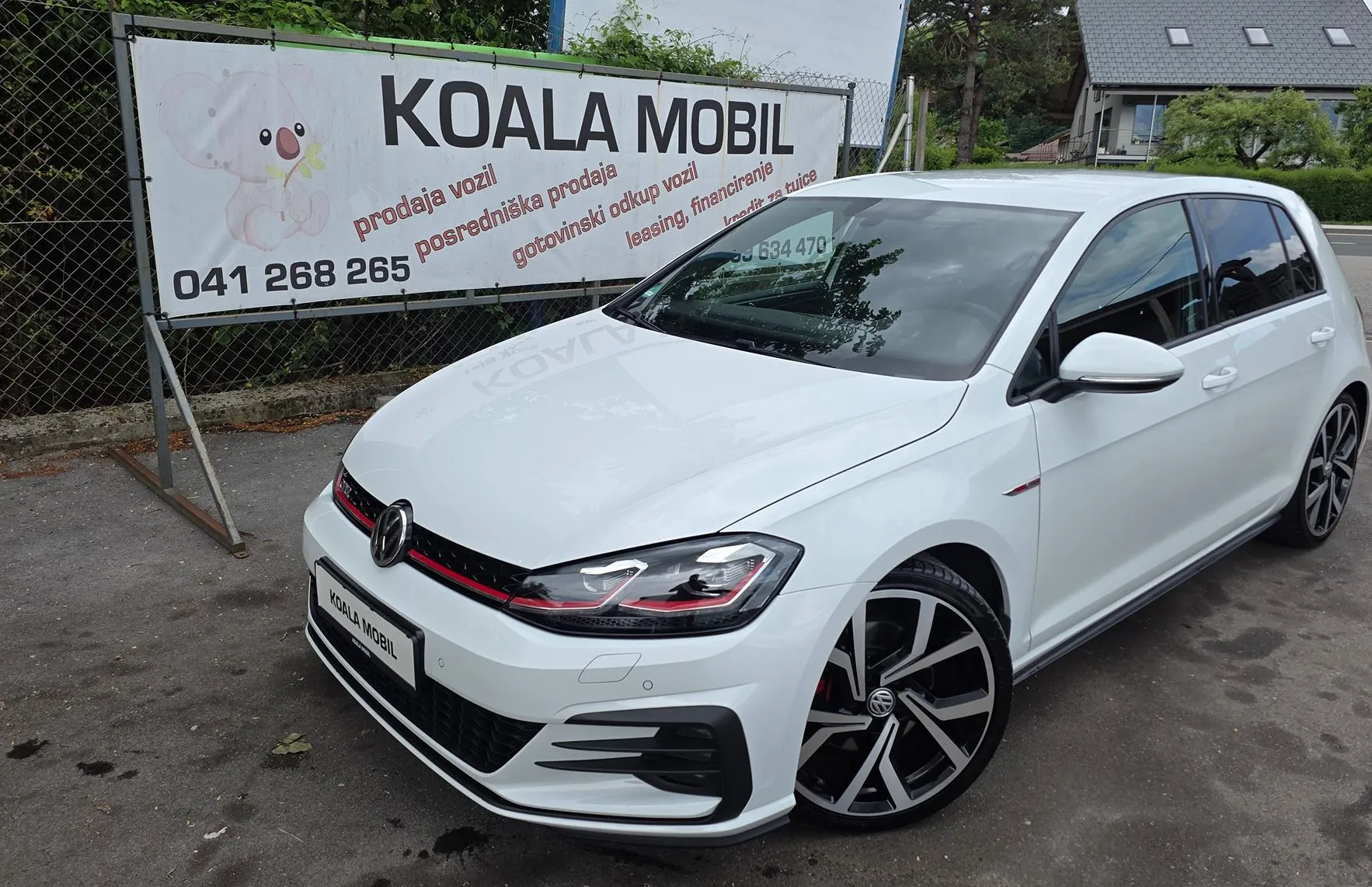 Zunanja slika - Volkswagen Golf - 2.0 GTI BMT DSG LED-ALU-GRETJE SEDEŽEV-NAVI - 19