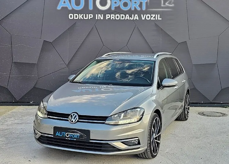 Zunanja slika - VW Golf - Variant 1.6 TDI DSG-SOUND-FACELIFT-GR.SEDEŽEV-ACC-2X KLIMA - 2