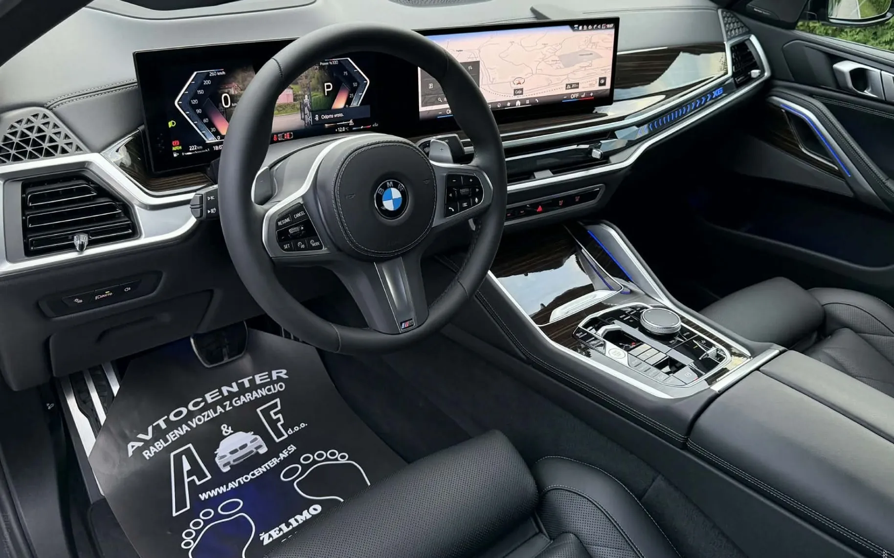 Notranja slika - BMW serija X6: - 3.0XD-M PAKET-ZRAČNO-LASER-ACC-KEYLES-360KAMERA-.. - 8