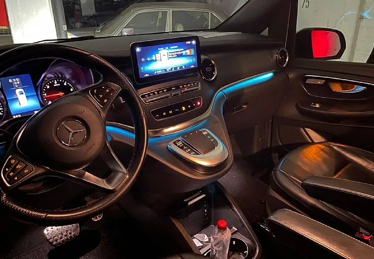 Zunanja slika - Mercedes-Benz V-Razred - V 250 DOLGI AVANGARD AMG 7 SEDEŽEV 123120 KM - 5