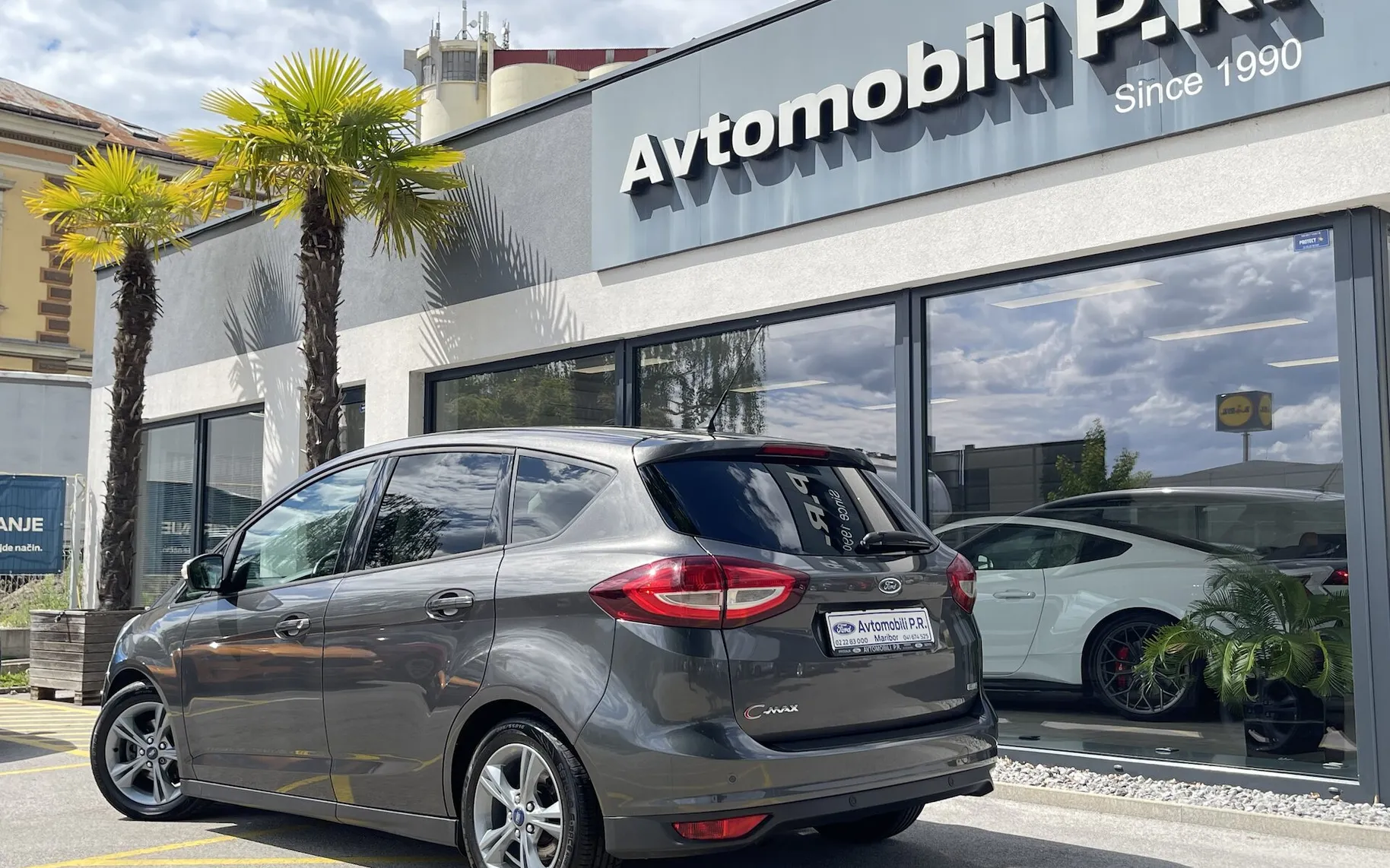 Zunanja slika - Ford C-MAX - 1.0 EcoBoost 125KM STYLE SLO ZIMSKI PAKET ODLIČEN - 4