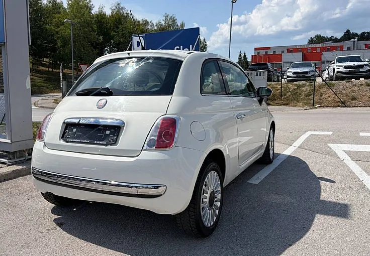 Zunanja slika - Fiat 500 - 0.9 TwinAir Turbo Lounge ZELO LEPP PANORAMA - 6