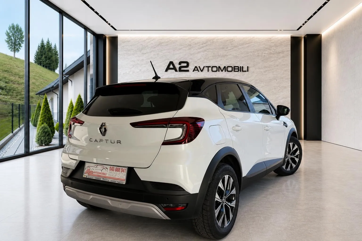 Notranja slika - Renault Captur - TCe 90 1-lastnik-SLOVENSKI-PERLA BARVA-KOT NOV- - 10