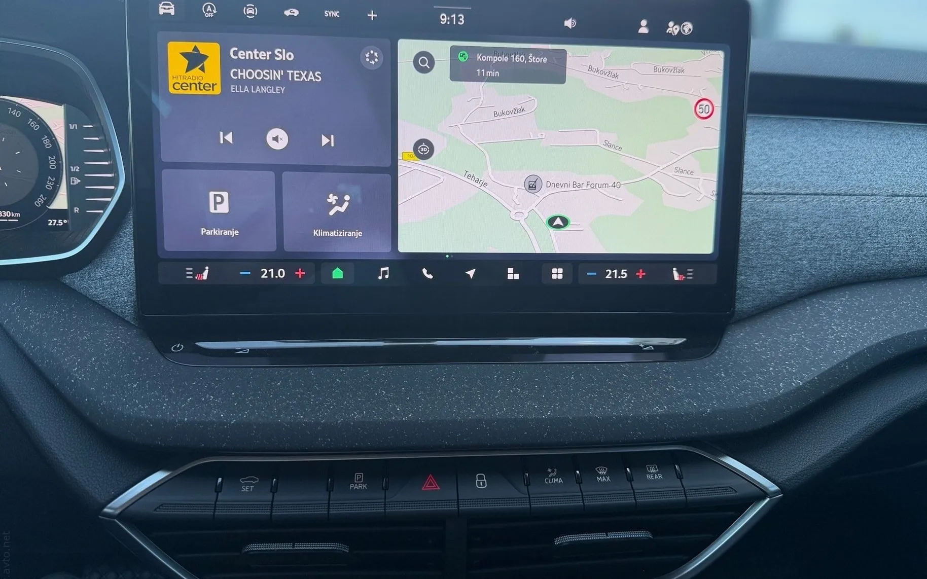 Notranja slika - Škoda Octavia - Combi 2.0 TDI Family DSG - 9