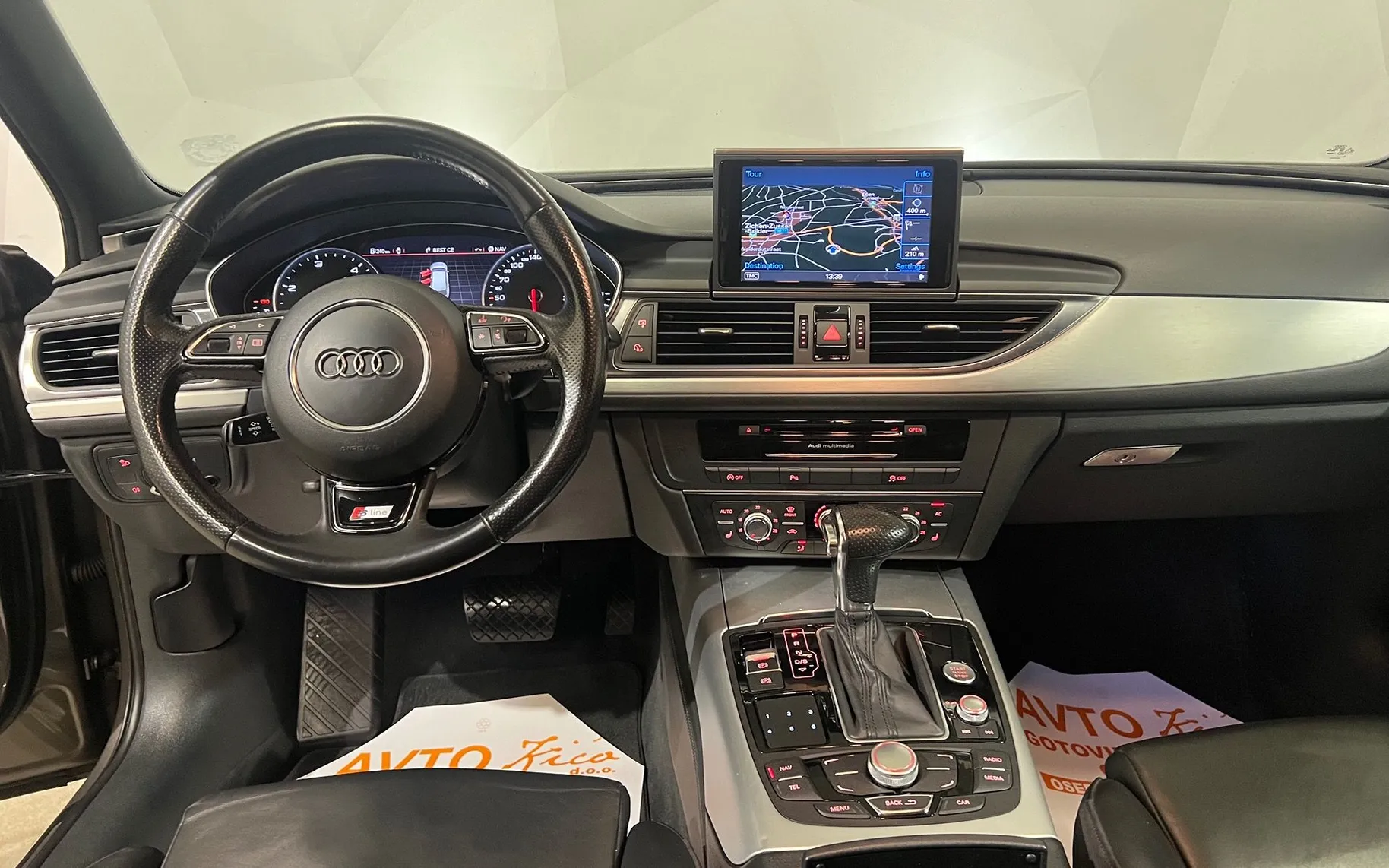 Notranja slika - Audi A6 Avant - 2.0 TDI-S-LINE-LED-AUTO-TEMPOMAT-NAVIGACIJA-PDC... - 10
