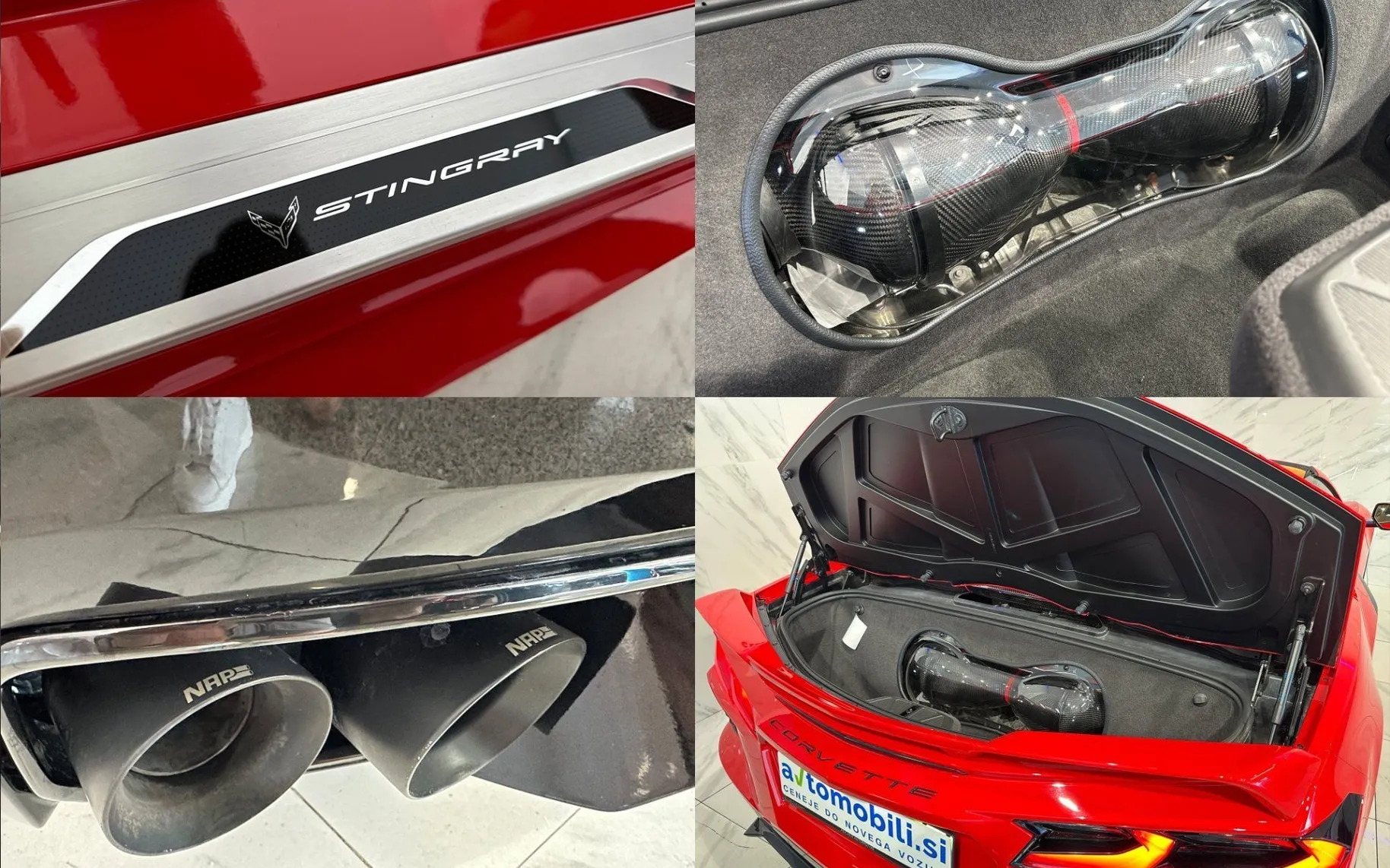 Notranja slika - Chevrolet Corvette - C8 Stingray Cabrio 6.2 Limited edition 70Y... - 8