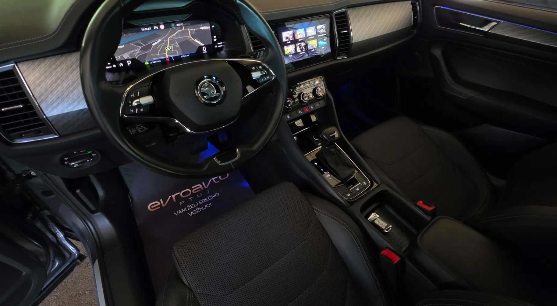 Notranja slika - Škoda Kodiaq - 2.0 TDI Style DSG-Odlična oprema-Matrix-Vl.naprava - 8