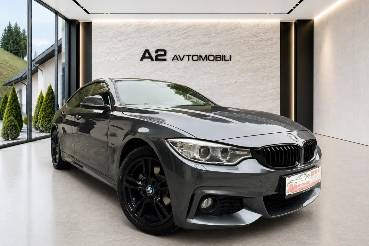 Zunanja slika - BMW serija 4 Gran Coupe: - 420d xDrive  M Sport -NAVI-MEMORY-PDC-ALU- - 6