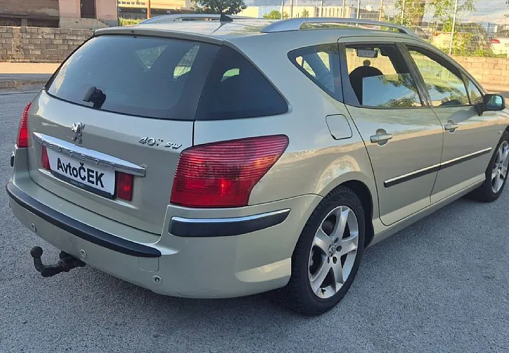 Zunanja slika - Peugeot 407 - 2.0 16V + KLJUKA + ZELO LEPO OHRANJEN - 5
