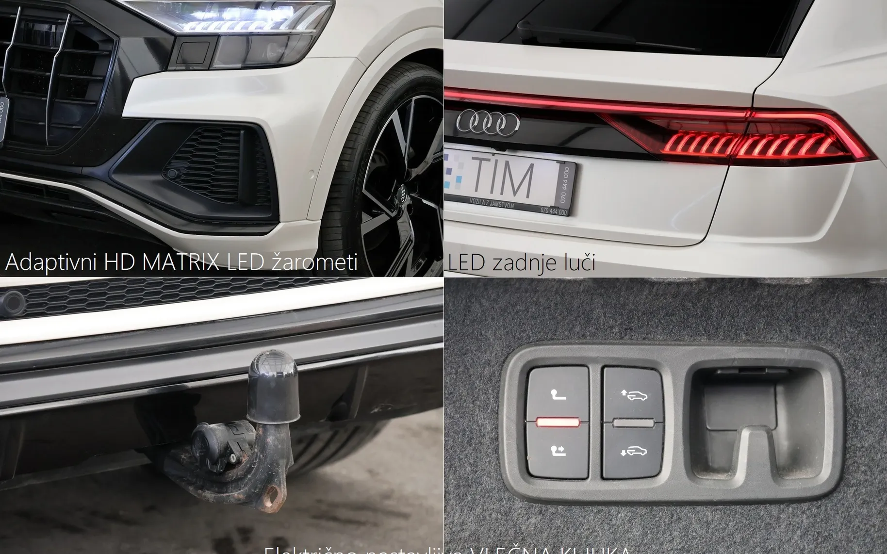 Zunanja slika - Audi Q8 - 50TDI Quattro Tiptronic 3xS-Line 286KM - 19