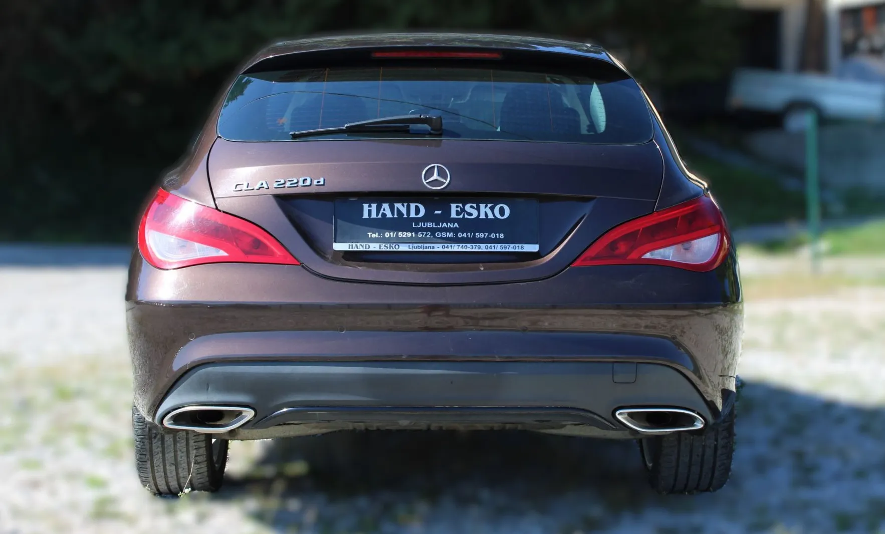 Zunanja slika - Mercedes-Benz CLA-Razred - CLA Shooting Brake CLA 220 d Shooting Brake Avt. - ALU-2X PDC-USN - 5