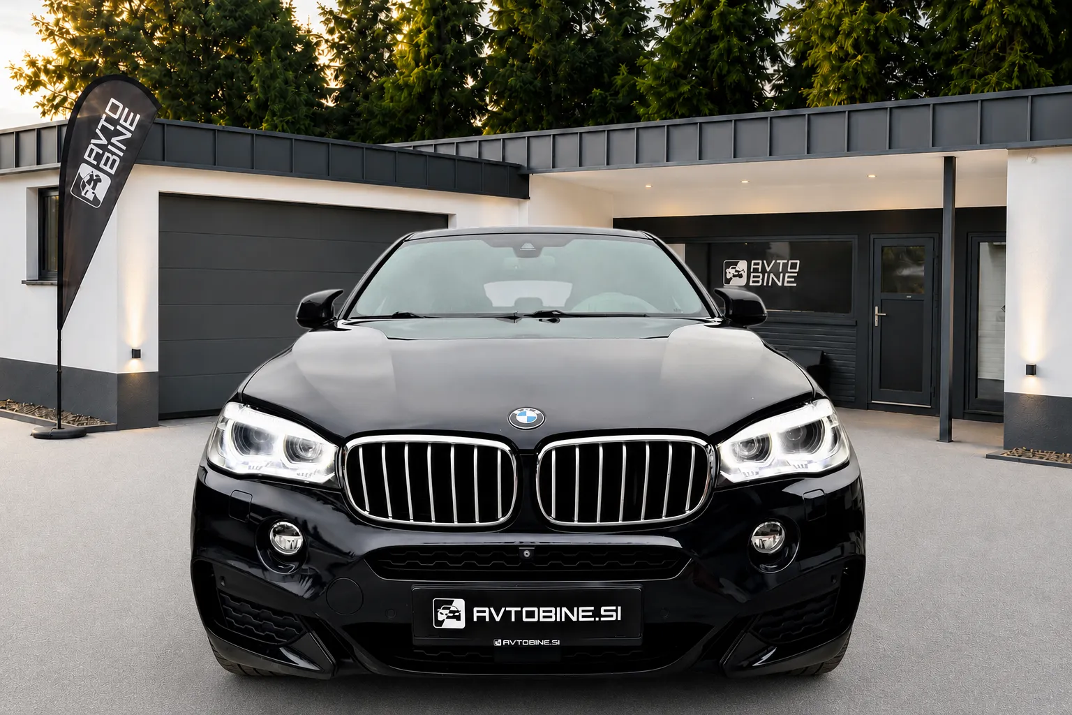 Zunanja slika - BMW serija X6: - XDRIVE 4.0D•M PAKET•HEAD UP•ŠIBEDAH•360•ACC•NAVI - 2