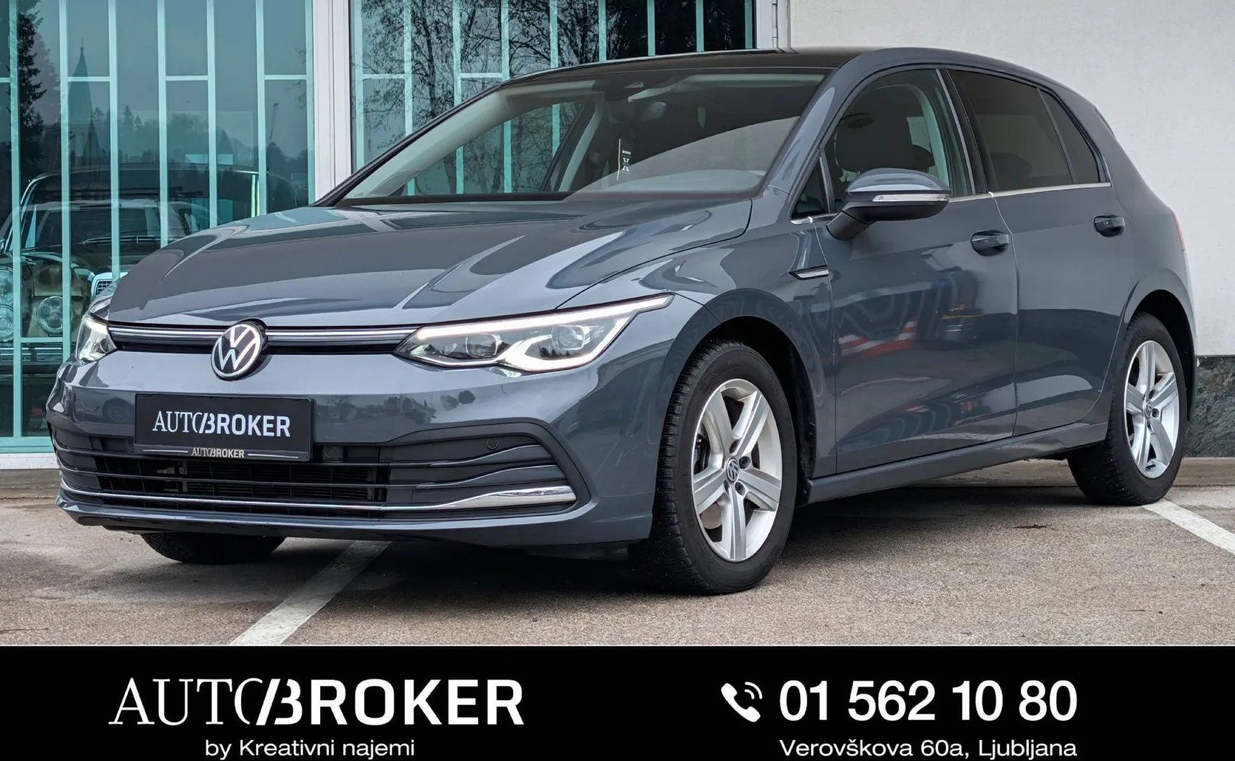 Zunanja slika - VW Golf - 2.0 TDI DSG Style matrič. LED Digital cockpit ACC - 1