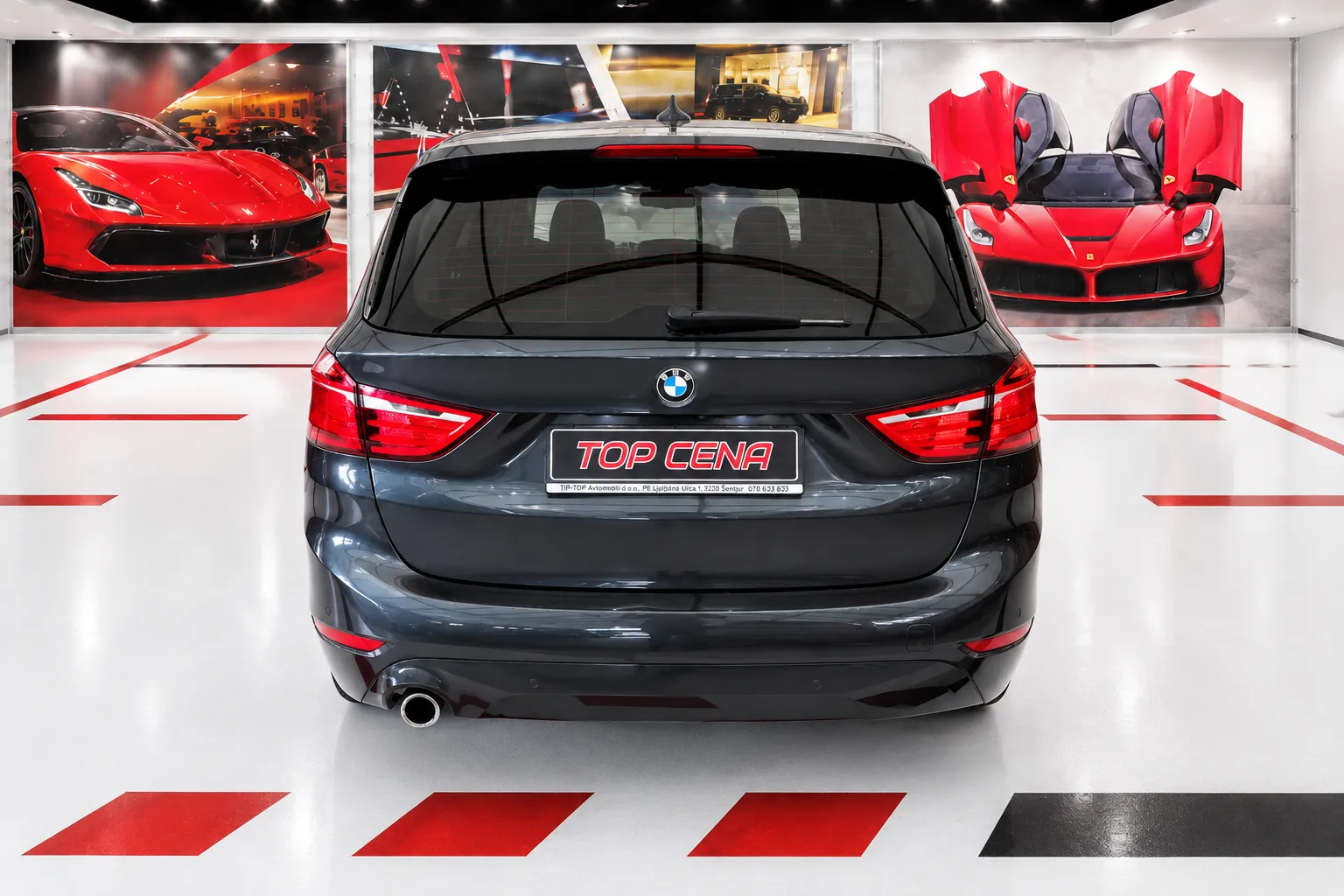 Zunanja slika - BMW serija 2 Gran Tourer: - 218i Gran Tourer 1.LASTNIK-SAMO 74000-KOT-NOV-TOP - 4