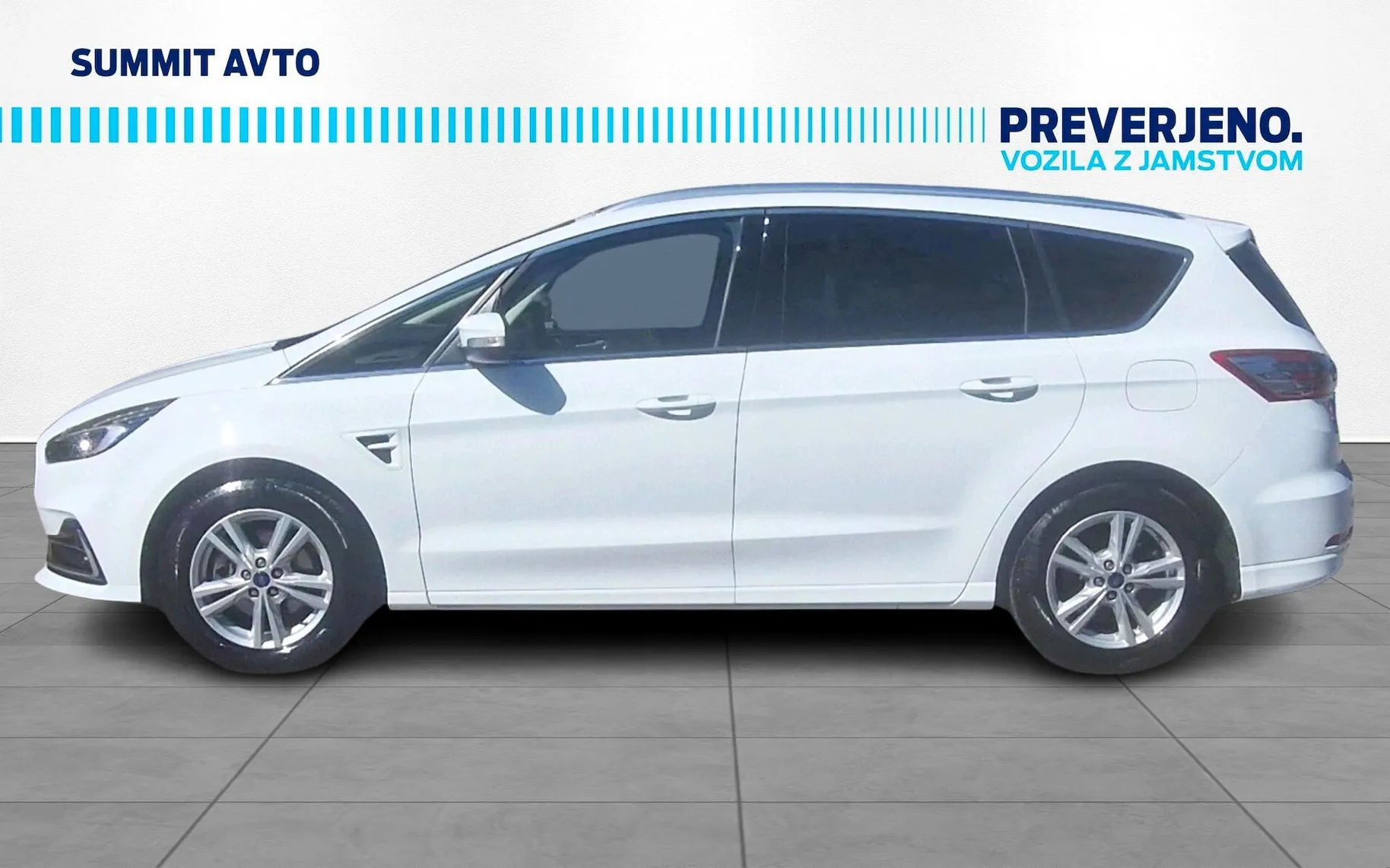 Zunanja slika - Ford S-MAX - 2.5 HYBRID FHEV TITANIUM AVT.-LED-NAVI-USNJE-KAMER - 2
